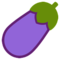 Eggplant emoji on HTC